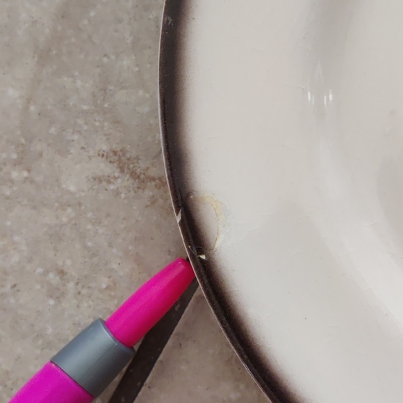 Lot of 5 Metlox California Poppytrail Red Rooster Salad Plates and Dessert Bowls - Picture 9 of 15